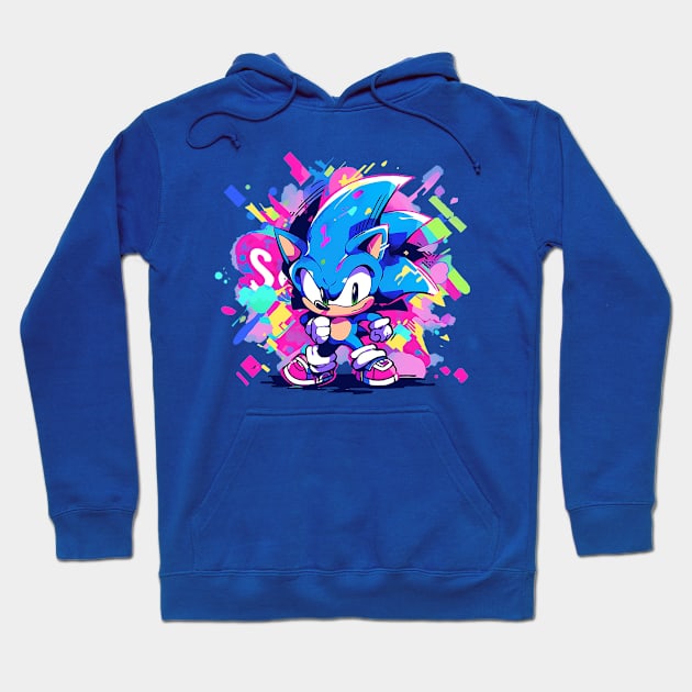 chibi sonic Hoodie by Ninja banana